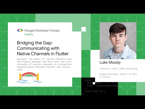 Bridging the Gap: Communicating with Native Channels in Flutter | GDG Sydney