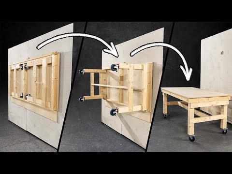 wenig Platz für eine Werkbank? kein Problem!