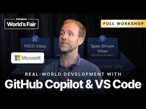 Real World Development with GitHub Copilot and VS Code — Harald Kirschner, Christopher Harrison