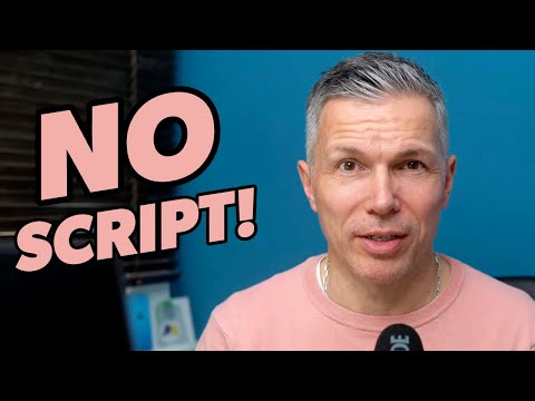 Talk To The Camera  With Confidence - Without A Script