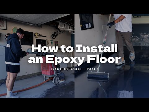 How to Install a Metallic Epoxy Floor (Step-by-Step) - Part 1