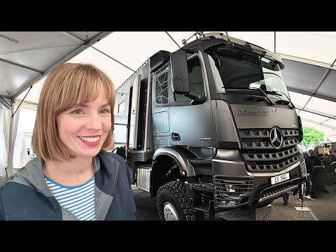 MONSTER-BIMOBIL Wohnmobil Weltpremiere 2025: Mercedes Arocs bimobil EX 540 Campervan Allrad