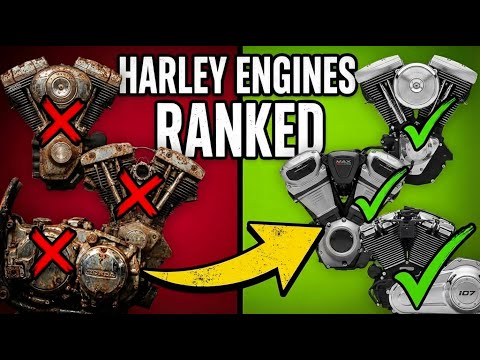 3 WORST and 4 BEST HARLEY-DAVIDSON Motorcycle Engines to RIDE FOREVER