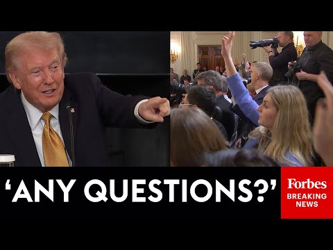 BREAKING NEWS: Trump Takes Questions From Reporters Amidst East Wing Demolition, Government Shutdown