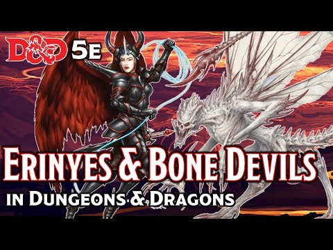 Erinyes & Bone Devils | D&D Monster Lore | The Dungeoncast Ep.304