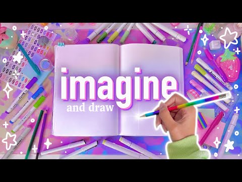 how I draw, when I don’t know what to draw 🤫