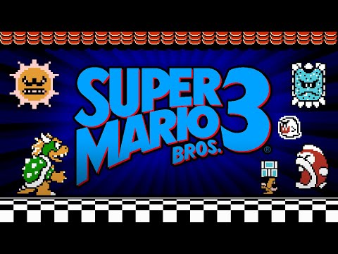 Top 10 Enemies in Super Mario Bros. 3!