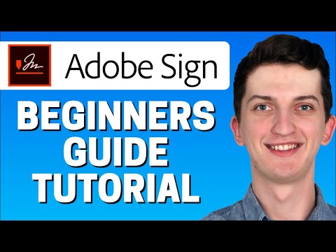 How To Use Adobe Sign - Adobe Sign Tutorial - eSignature Tool For Business (2023)