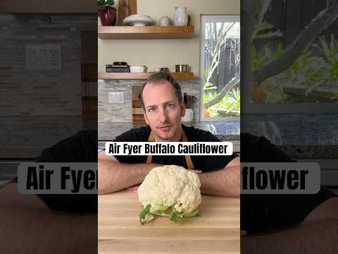 Air Fryer Buffalo Cauliflower 🏈