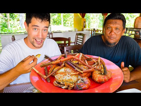 CRAZY Malaysian Seafood Catch & Cook!! BIGGEST Prawns + Jungle Food in Borneo!!