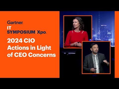 CEO Concerns 2024: Implications and Actions for CIOs l Gartner IT Symposium/Xpo