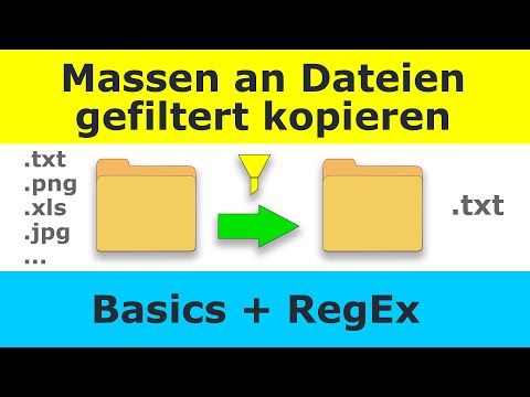 Bulk copying of files with filtering (Basics & RegEx) | Total Commander Tutorial