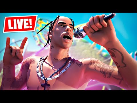 FORTNITE *TRAVIS SCOTT* LIVE EVENT!! (Fortnite Battle Royale)