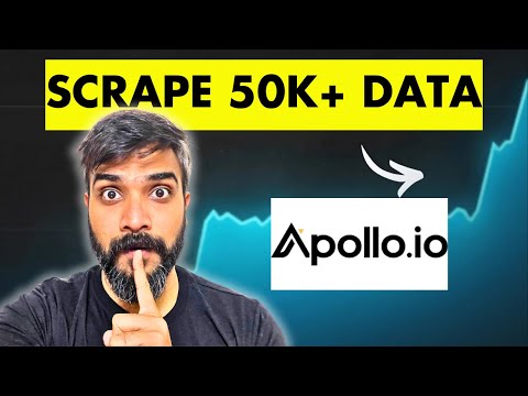 How to Scrape 50000+ Leads from Apollo without Breaking the Bank