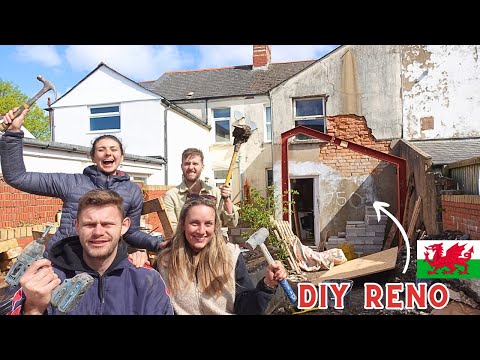 RENOVATING A TERRACED HOUSE IN WALES