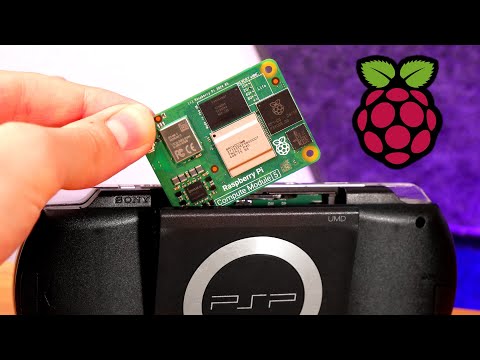 I put a Raspberry Pi 5 inside my PSP