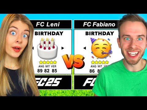 FC Fabiano vs FC Leni - ABER GEBURTSTAGE bestimmen unsere Teams! 🥳⚽️