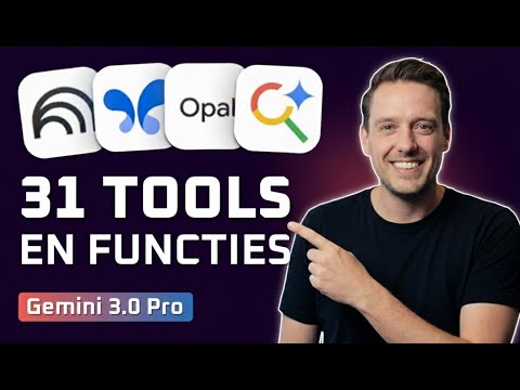 31 GRATIS Google AI Tools & Functies