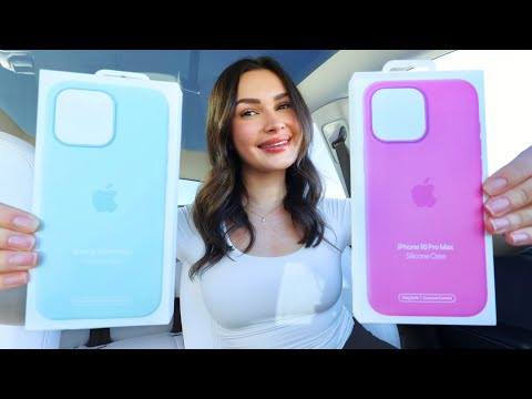 peony & aquamarine iphone 16 case unboxing & review! 🩷🩵
