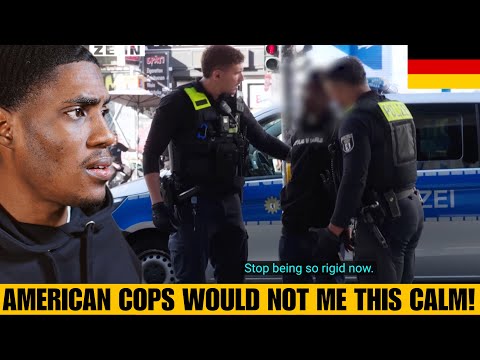 American Reacts to German Police Making Drug Arrest || Drogendeal? |