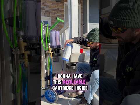 How to change out DI resin on a Xero pure multi stage pure water system! #xero #DI #resincrafts