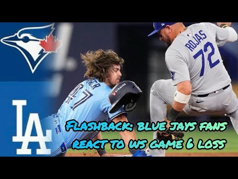 RELIVE BLUE JAYS FANS INSANE CRASHOUT After Ugly World Series Game 6 Loss to the LA Dodgers || PAIN