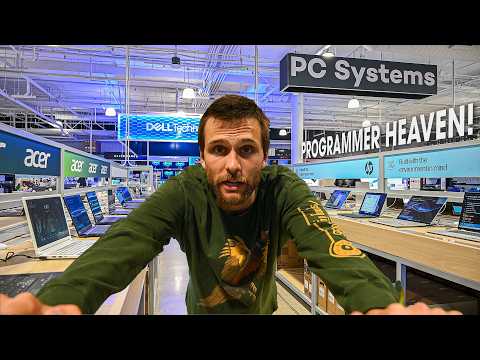 This Is Programmer Heaven! // What It’s Like Inside Micro Center in Silicon Valley