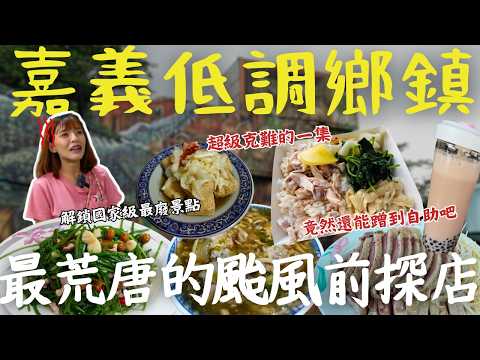 【嘉義】低調鄉鎮不得了！超俗雞肉飯20幾道菜任你挑！爆雨中的臭豆腐竟然特別美味？解鎖一鵝三吃 份量多到還能打包、超狂免費景點 還有自助吧讓你蹭！史上最克難的一集、為了水上&大林美食甘願啦 😍 ｜三歲半