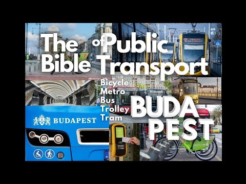 Budapest Public Transport Metro Tram Bus Trolley bus @TheBudapestguide