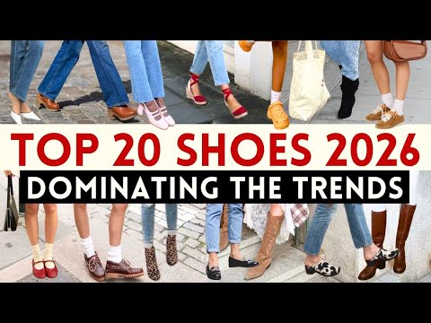 🔴20 SHOE TRENDS 2026 That Will Dominate 2026!  | Mia Moda