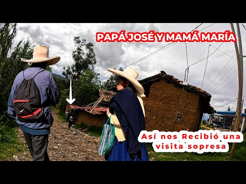 We surprised our grandparents in Cajabamba with a visit, and this is how they welcomed us.