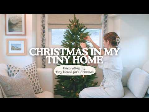 Decorating my Tiny House for Christmas with Thrift Finds and Homemade DIY's