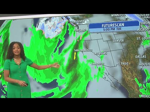 Rain expected for week of Christmas