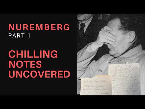 Goering & Rosenberg: Chilling court notes revealed for the first time