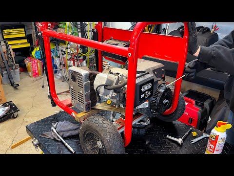 Seized Engine - Trashed Husky Generator