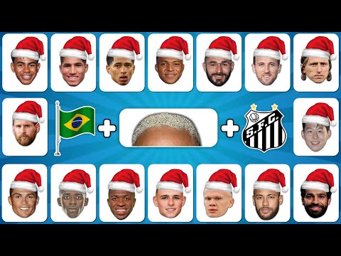 Can You Guess The Player By Song, Nationality, Hair & Club 🤔⁉️ | Ronaldo, Messi, Neymar