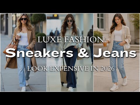 Top 5 Sneaker and Jean Trends for 2026 That Go With Almost Everything