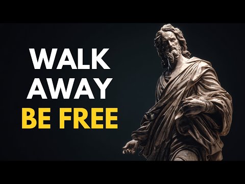 13 LESSONS on how WALKING AWAY is your GREATEST POWER | Marcus Aurelius STOICISM