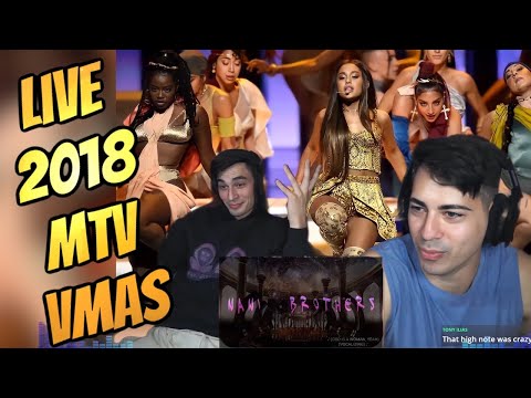 Ariana Grande - God is a woman (Live on The MTV VMAs/2018) (Reaction)