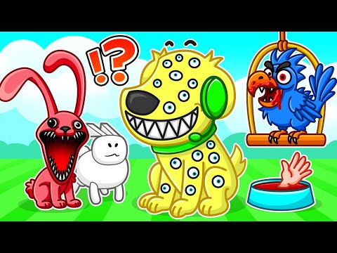 Adopting MONSTER PETS in Roblox!