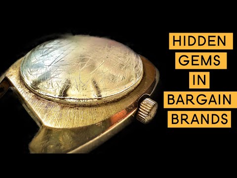 Cheap Swiss watches with stunning engines - vintage Rotary restoration