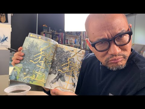 2020.05.20 Live Drawing (Terada's Saiyukiden fanart, 대원왕 팬아트)