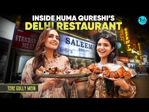 Mughlai Daawat With Huma Qureshi At Her Delhi Restaurant | Saleem’s | TGM X @curlytalesdigital