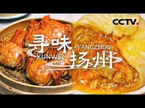 连古人都想“下扬州” 扬州的早茶究竟多吸引人 蟹粉汤包 烫干丝 翡翠烧卖 扬州人必点美食推荐——寻味扬州【CCTV纪录】