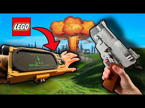 Fallout in Lego - life size
