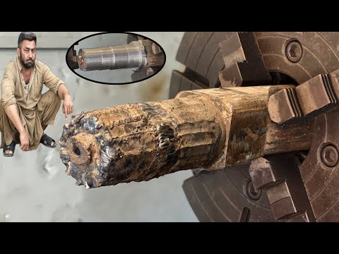 Mechanic's Hard Work and Skills | Wonderful Tractor Trolley Axle Shaft Repair | Skilled Hands