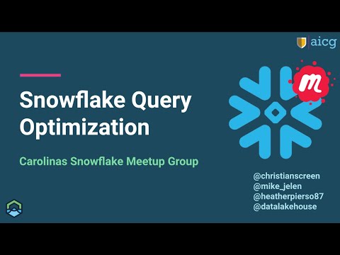Snowflake Query Optimization