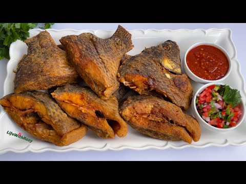 HOW TO FRY PERFECT TILAPIA FISH | CRISPY OUTSIDE MOIST INSIDE