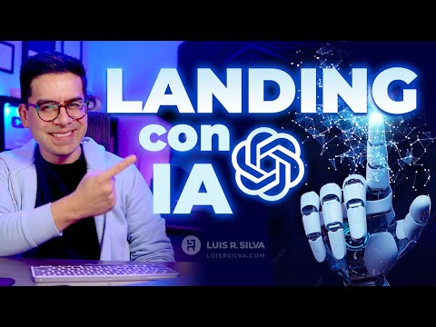 Cómo crear una Landing Page con ayuda de ChatGPT 🤖 IA GRATIS 🚀 Página de Aterrizaje para Ventas ✅