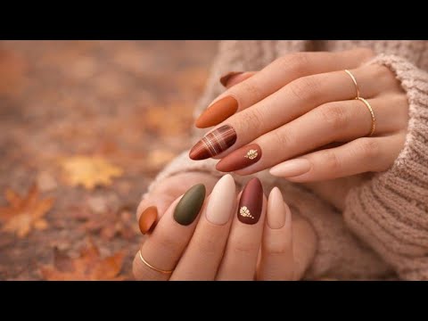 🍁 Trendy Fall Nail Art Designs 2025 🍂 | Stunning Autumn Nail Inspiration Compilation